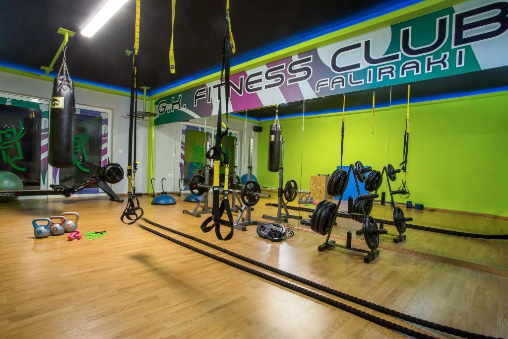 Posilňovňa alebo fitness centrum v ubytovaní GK Home Apartment I part of Gk Fitness Club