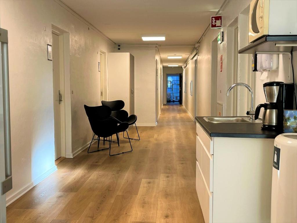 Köök või kööginurk majutusasutuses Hirtshals Idrætscenter - Vandrehjem - Hostel
