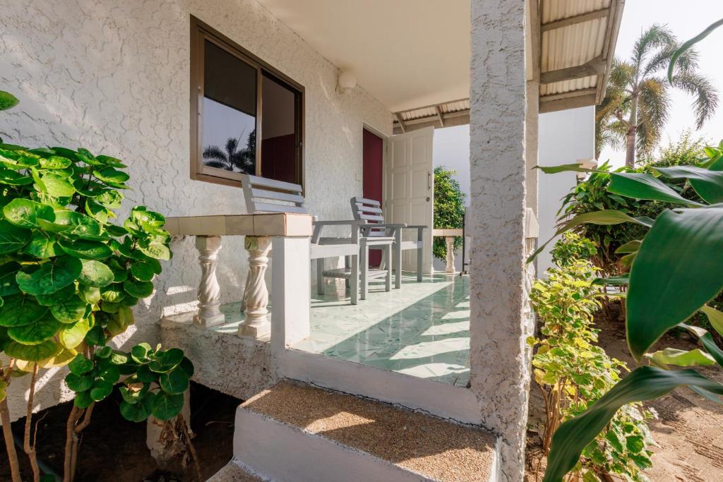 Balkón nebo terasa v ubytování Bay Beach Resort
