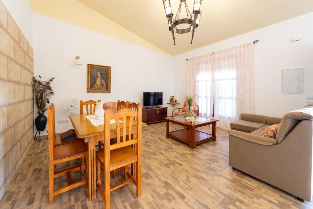 Posezení v ubytování Villa El Retiro