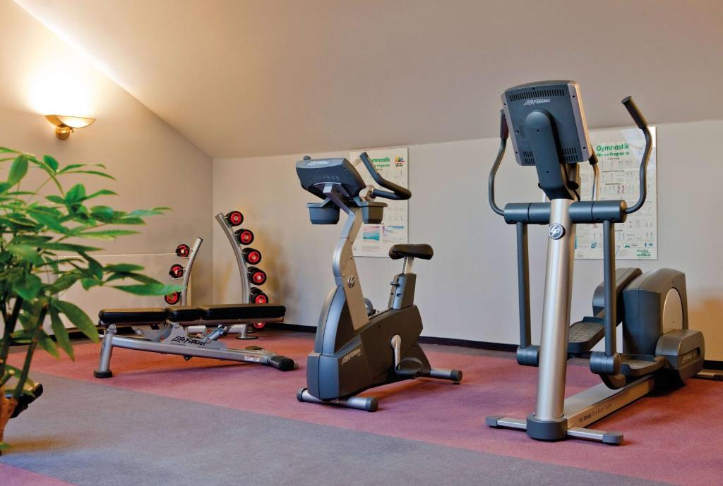 Fitness centrum a/nebo fitness zařízení v ubytování Vienna House by Wyndham Thüringer Hof Eisenach