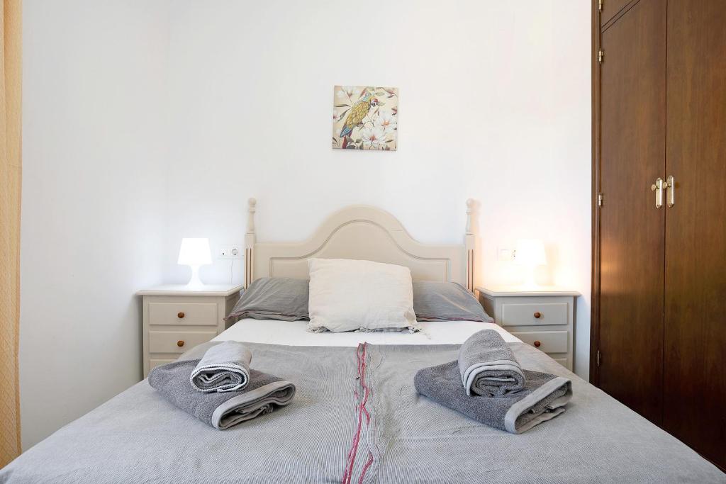 Postel nebo postele na pokoji v ubytování Casa Paloma