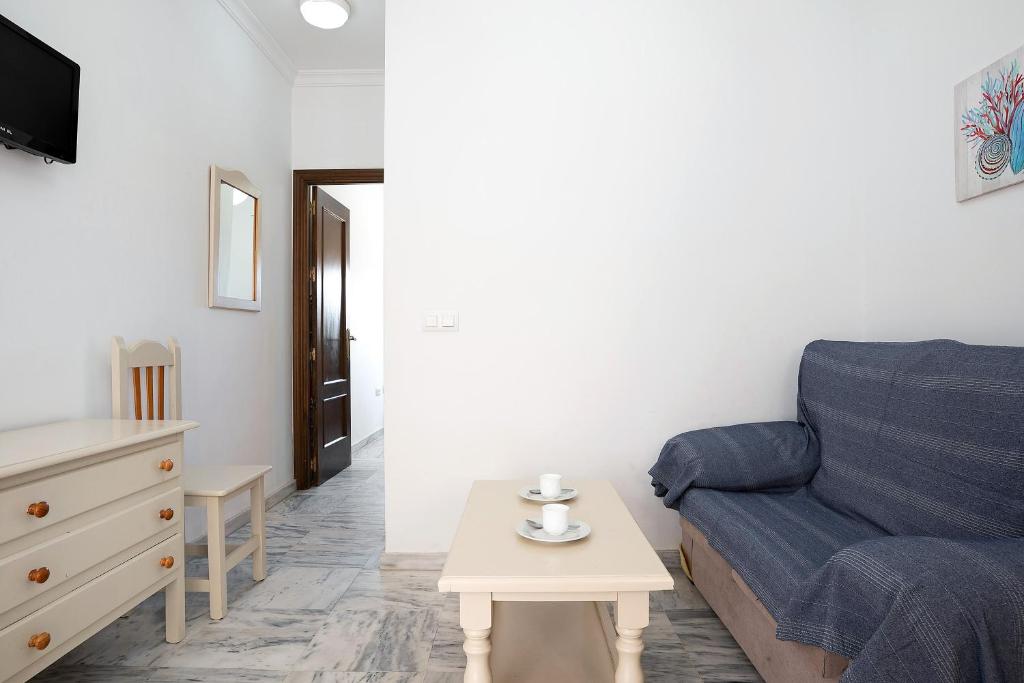 Posezení v ubytování Casa Paloma
