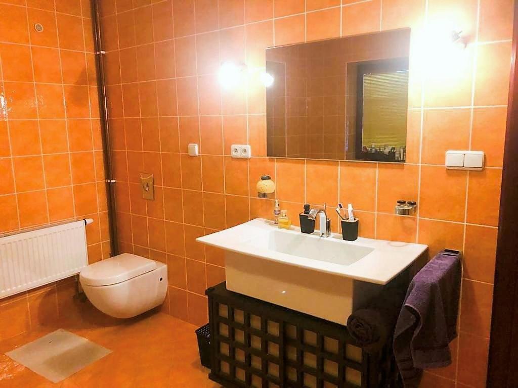 Koupelna v ubytování Relaxace v blízkosti Poděbrad - Kanín
