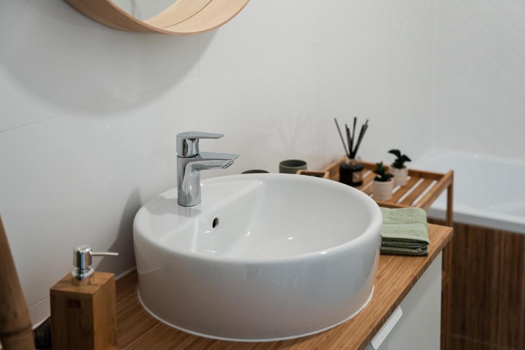 Koupelna v ubytování Volenter Lux Apartment Uno