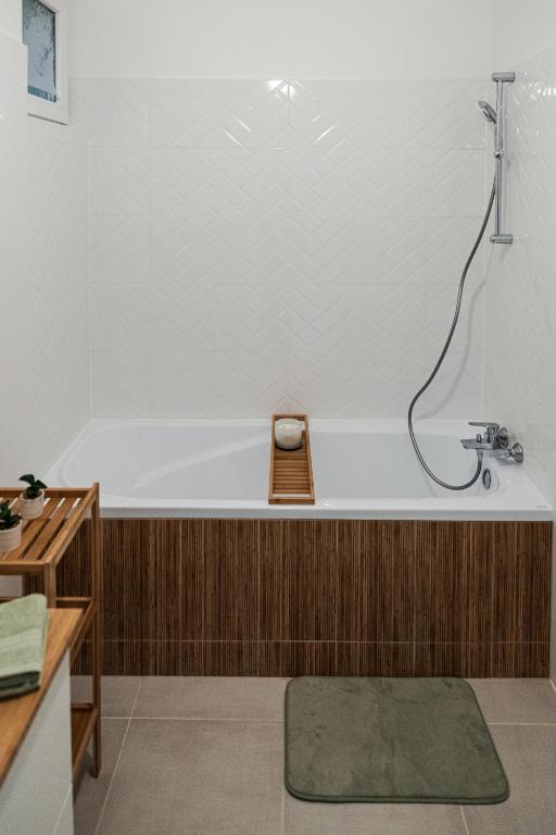 Koupelna v ubytování Volenter Lux Apartment Uno