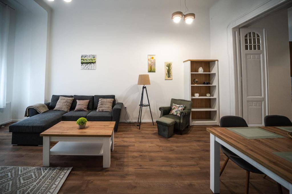 Posezení v ubytování Volenter Lux Apartment Uno