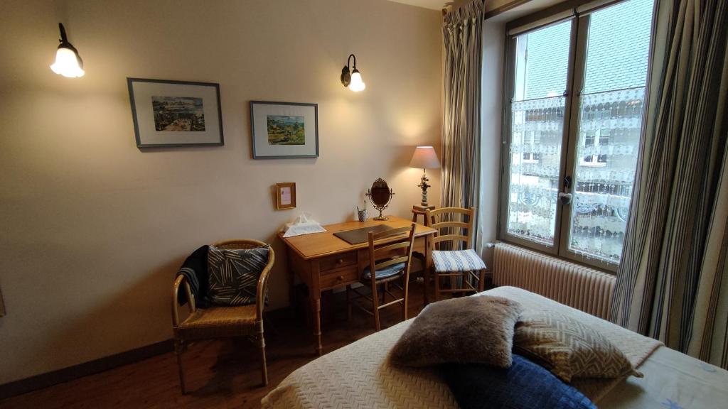 Posezení v ubytování Dodo et tartines B&B