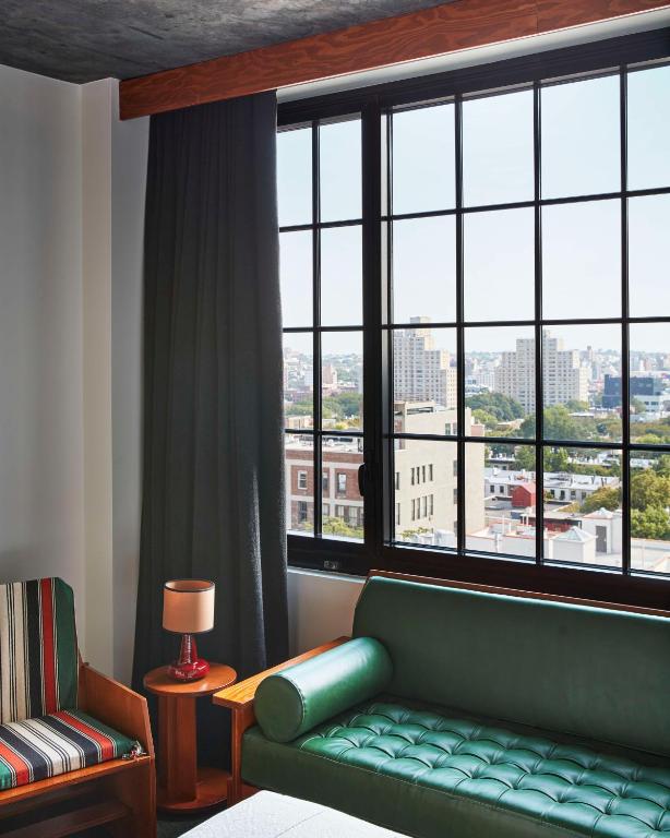 Posezení v ubytování Ace Hotel Brooklyn