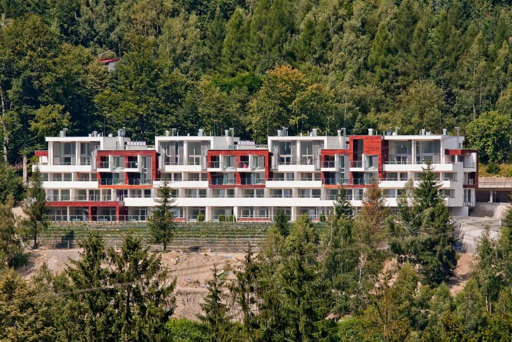 Budova, kde se apartmán nachází