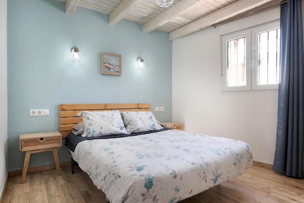 Postel nebo postele na pokoji v ubytování El Cortijo de Claudia