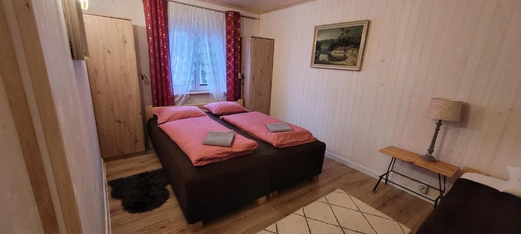 Postel nebo postele na pokoji v ubytování Bjornbyn 130 a