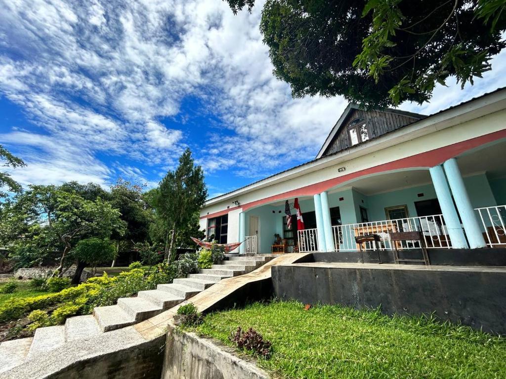 Zahrada ubytování Main Stream Beach Villa