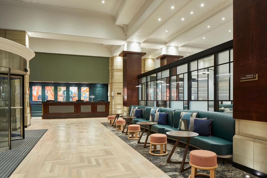 Posezení v ubytování Leeds Marriott Hotel