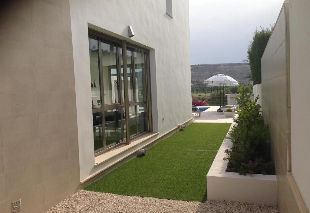 Zahrada ubytování Modern Villa Frontline Golf