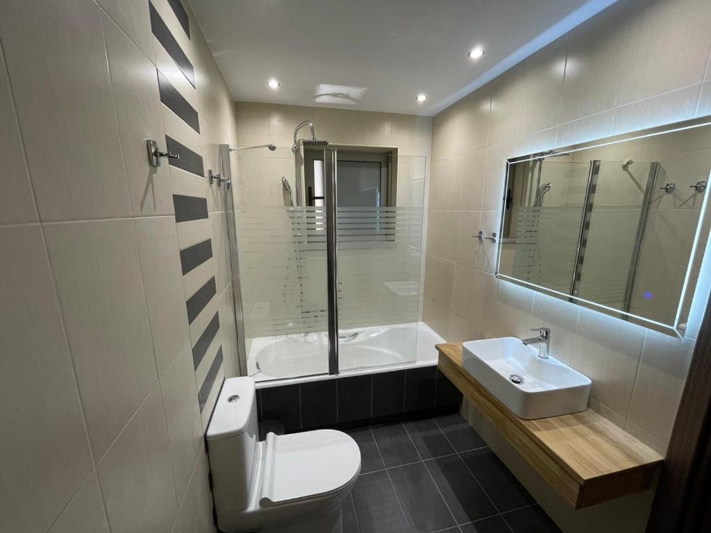 Kúpeľňa v ubytovaní Vardians Villas & Suites