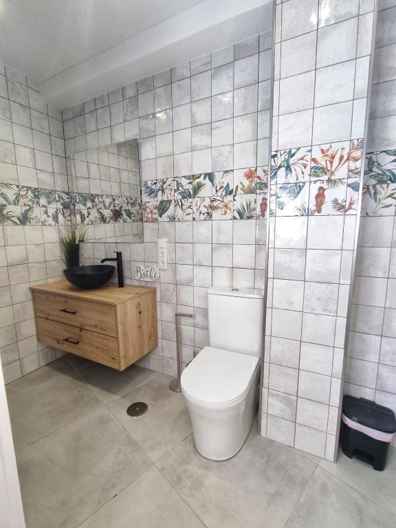 Kúpeľňa v ubytovaní Gallaecia