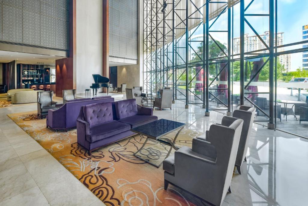 Posezení v ubytování Sheraton Shanghai Jiading Hotel
