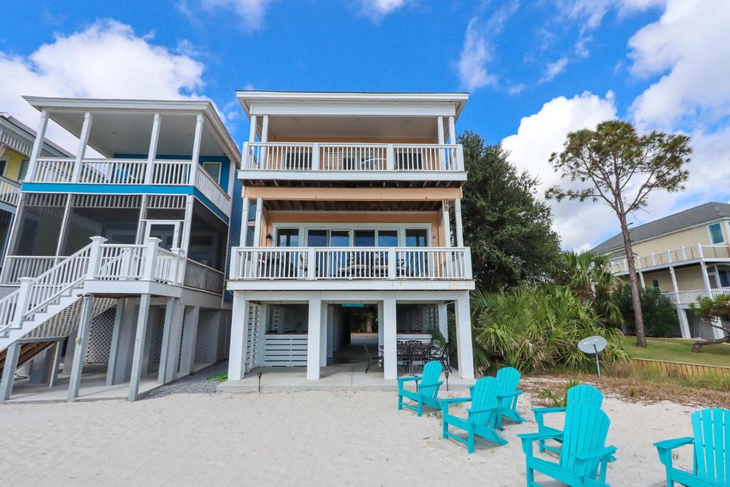 Budova, kde se prázdninový dům nachází