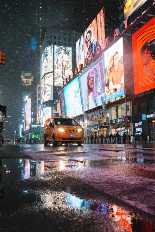 Nespecifikovaný výhled na destinaci New York nebo výhled na město při pohledu z hotelu