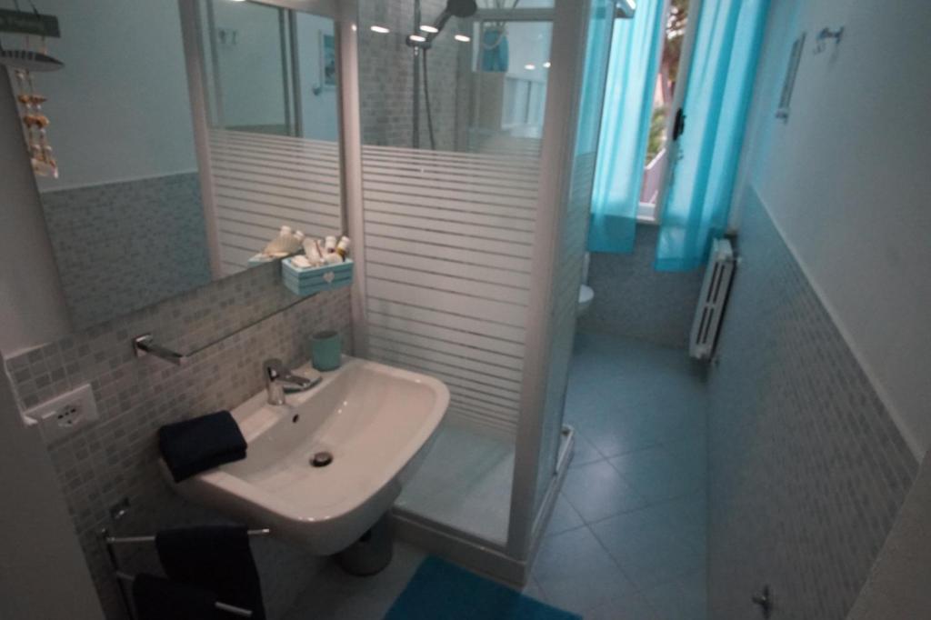 A bathroom at Casa Vanni