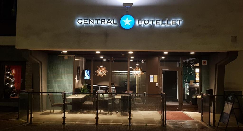 Certifikát, hodnocení, plakát nebo jiný dokument vystavený v ubytování Centralhotellet
