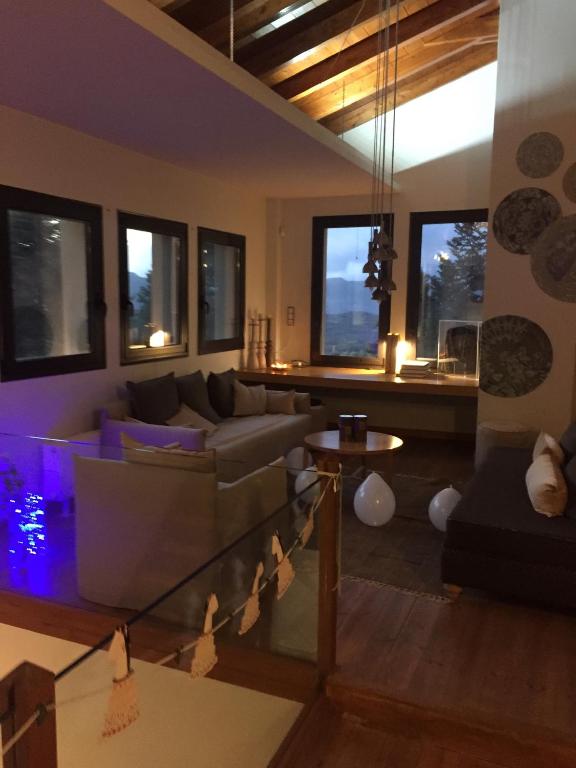 Posezení v ubytování Natura Hotel Vytina
