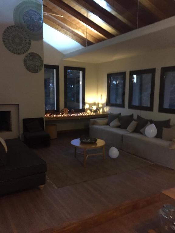 Posezení v ubytování Natura Hotel Vytina