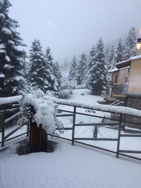 Natura Hotel Vytina v zimě