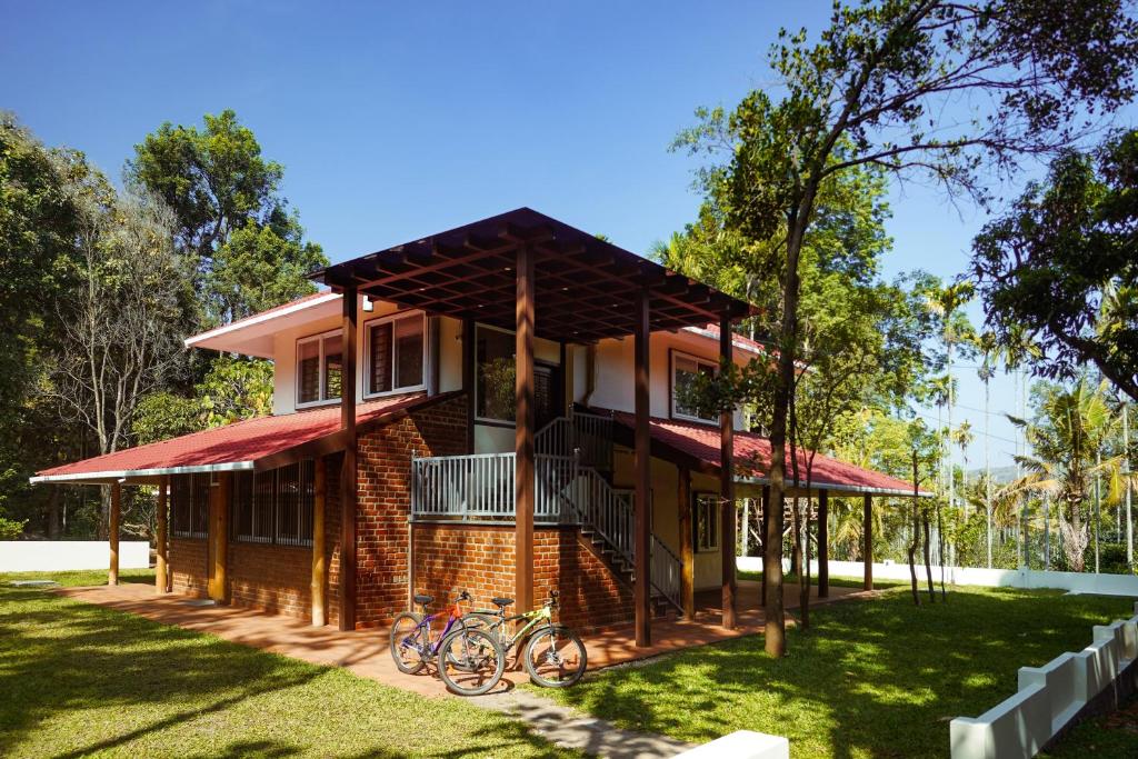 Zahrada ubytování VanaJyotsna Forest Home