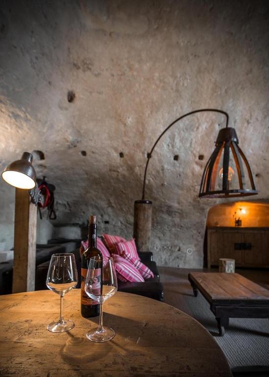 Posezení v ubytování SUITE LA STALLA