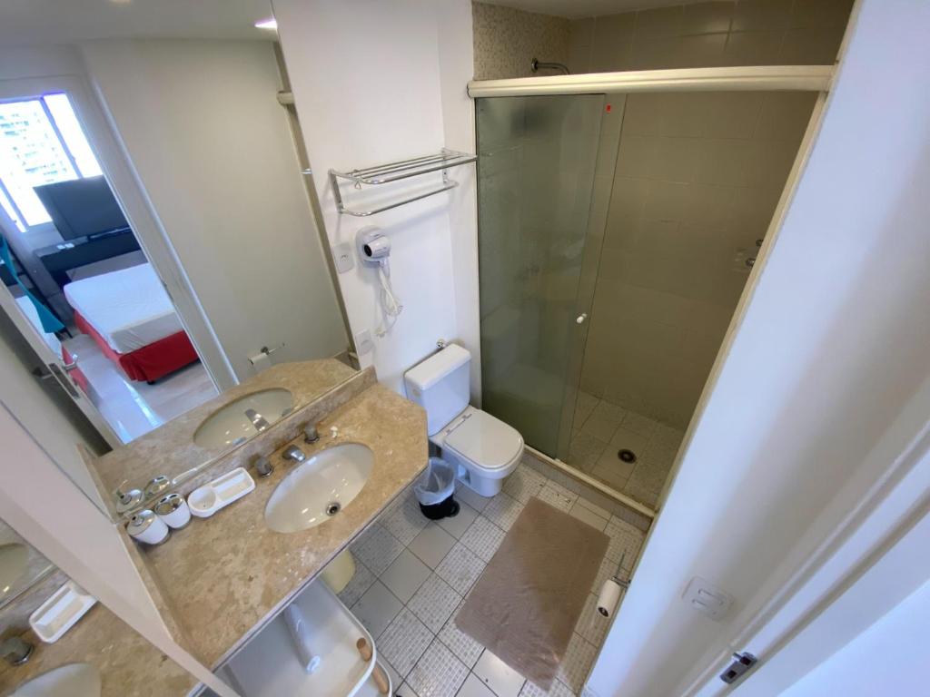 Flat na Vila Olimpia rua Santa Justina - Luxe Queen Room