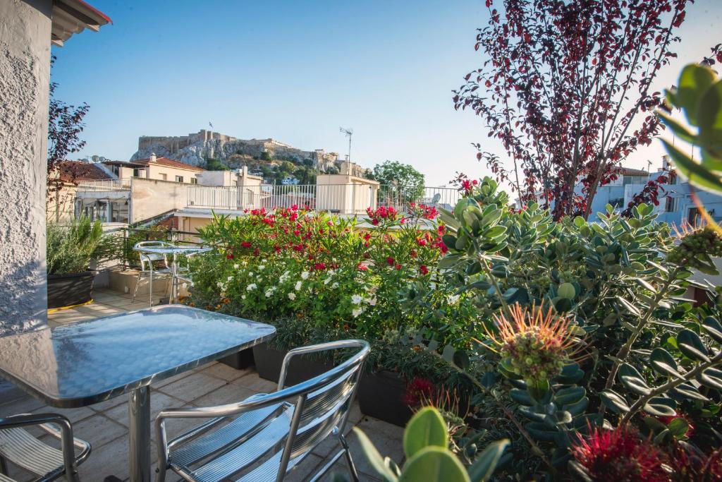 Zahrada ubytování Kimon Hotel Athens