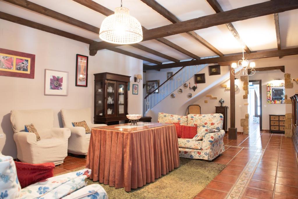 Posezení v ubytování Villa Encanto