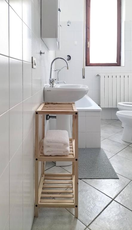 Koupelna v ubytování Casa Mina