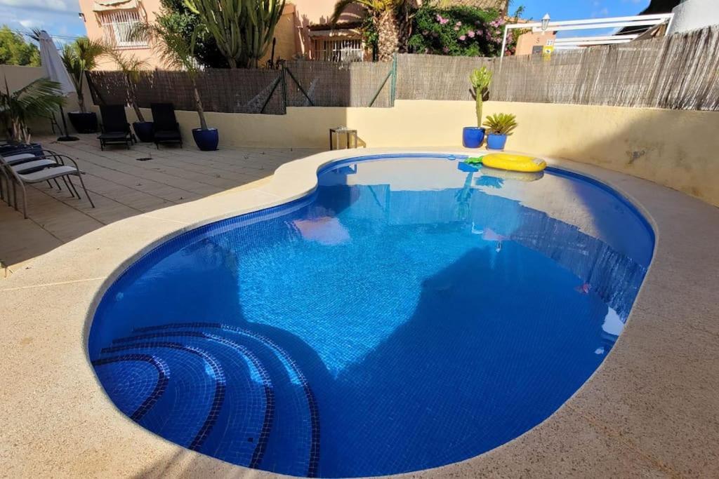 Bazén v ubytování SHA Villa with private pool , Albir nebo v jeho okolí