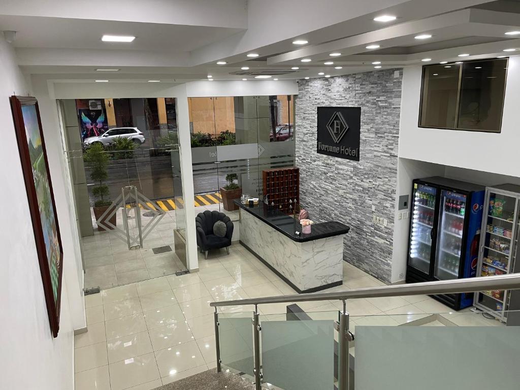 Posezení v ubytování Fortune Hotel