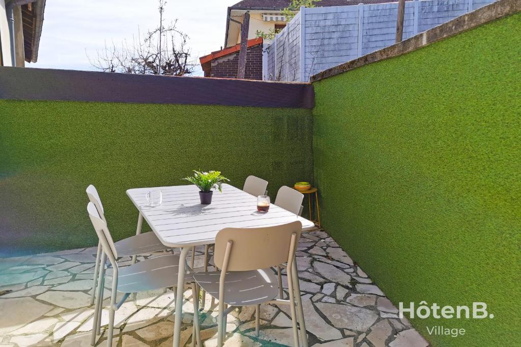 Balkón alebo terasa v ubytovaní La Belle Agapanthe-Iris - Maison de ville à Limoges