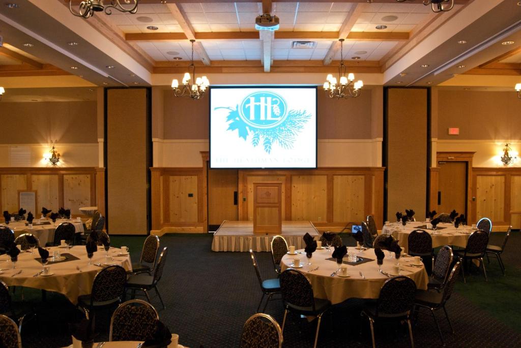 Konferenční prostory v ubytování Heathman Lodge