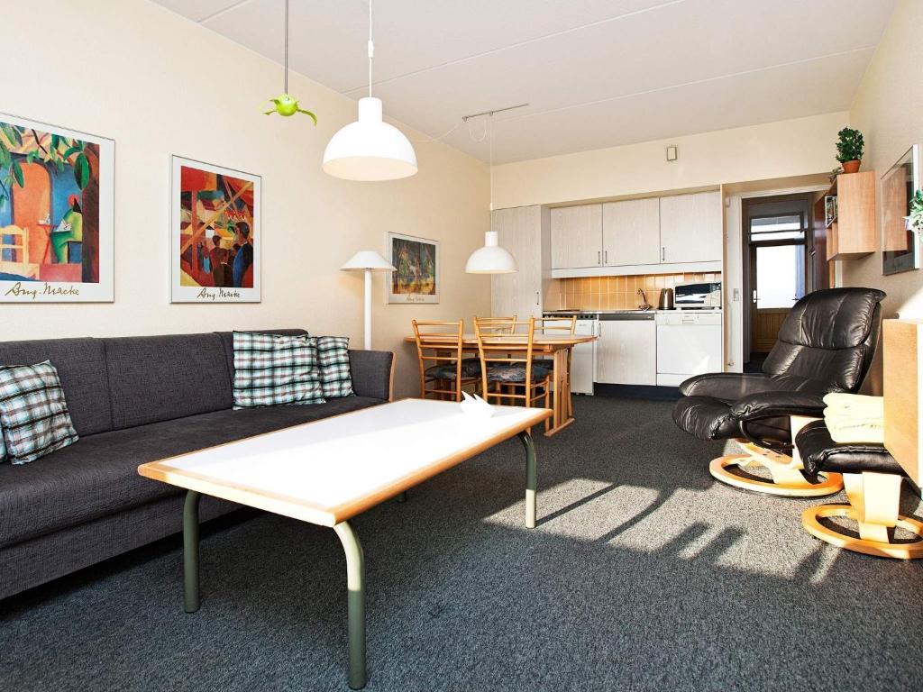 Posezení v ubytování Apartment Fanø VII