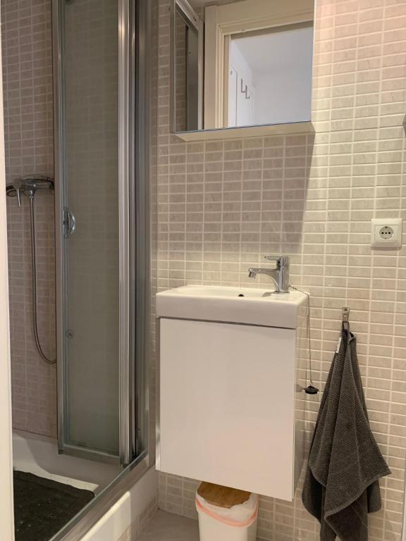 Kúpeľňa v ubytovaní Apartaments Muntaner I