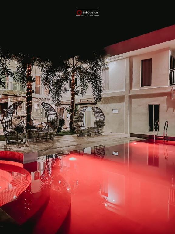 Bazén v ubytování A Villas Resort & Restaurant nebo v jeho okolí