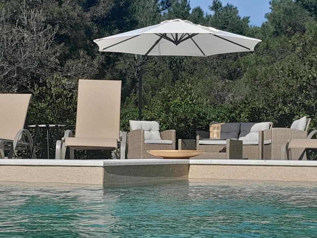 Πισίνα στο ή κοντά στο Caliente Apartments Vir A