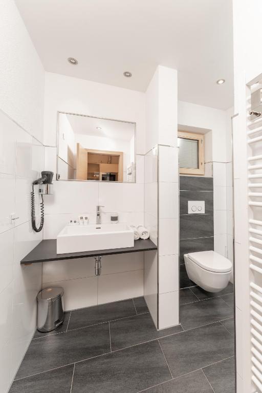 Koupelna v ubytování Aparthotel Ambiente