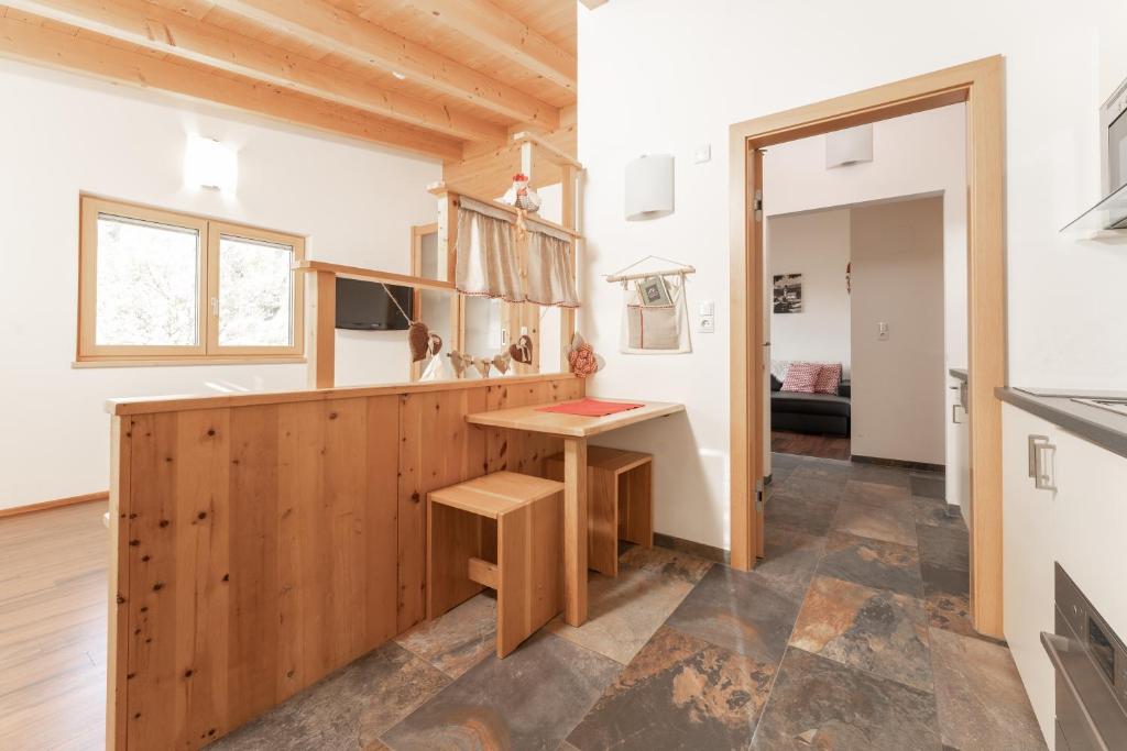 Kuchyň nebo kuchyňský kout v ubytování Aparthotel Ambiente