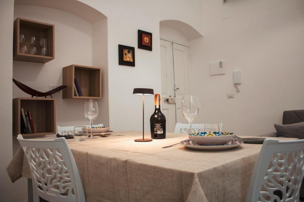Nápoje v ubytování Casa Morrone Residence