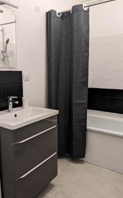 Kúpeľňa v ubytovaní L'Effet-Mer