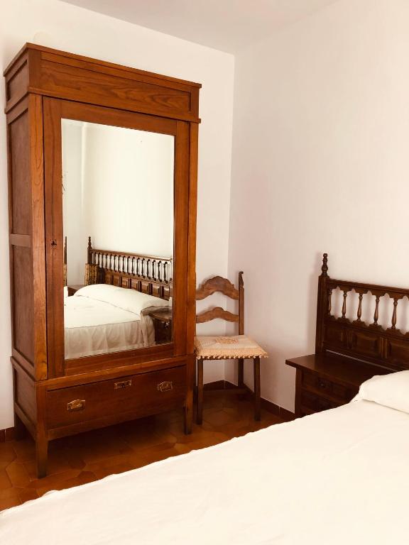 Postel nebo postele na pokoji v ubytování Vivienda Familiar en el Centro de Baeza