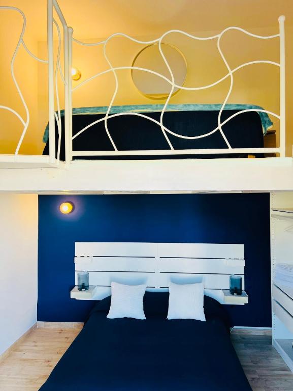 Postel nebo postele na pokoji v ubytování B&B Stellamarina