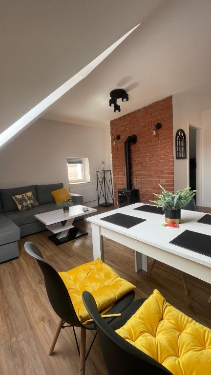 Posedenie v ubytovaní Apartament Loft